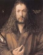 Albrecht Durer Self-protrait in a Fur-Collared Robe oil painting